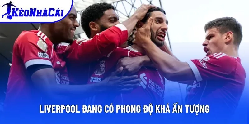 Liverpool đang có phong độ khá ấn tượng Liverpool đang có phong độ khá ấn tượng