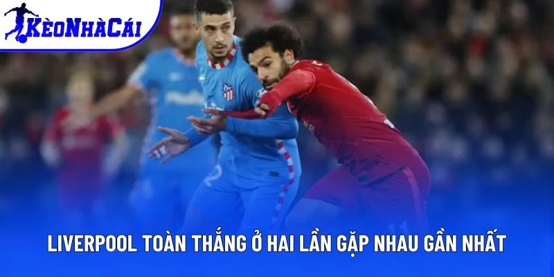 Liverpool toàn thắng ở hai lần gặp nhau gần nhất Liverpool toàn thắng ở hai lần gặp nhau gần nhất
